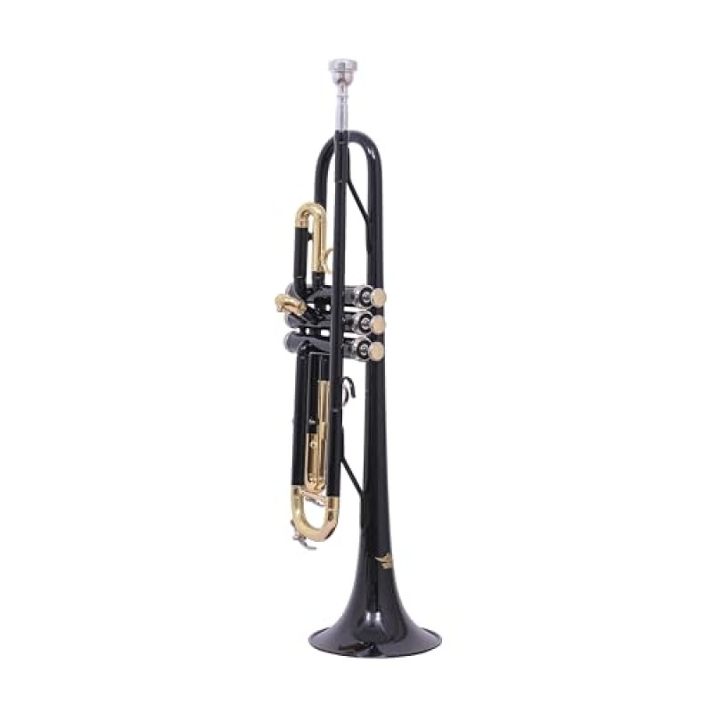 WAXWING trumpet Bb imported sound quality good with hard case (black) WAXWING trumpet Bb imported sound quality good with hard case (black)