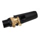Waxwing Alto Saxophone Mouthpiece with Cap, Black and Gold Waxwing Alto Saxophone Mouthpiece with Cap, Black and Gold