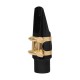 Waxwing Alto Saxophone Mouthpiece with Cap, Black and Gold Waxwing Alto Saxophone Mouthpiece with Cap, Black and Gold